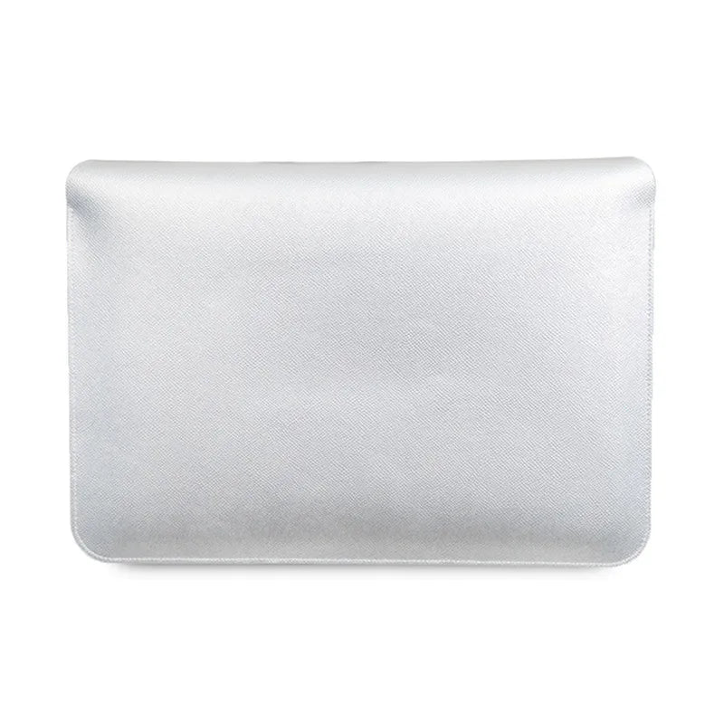Hello Kitty PU Metal Logo Sleeve - nešiojamojo kompiuterio dėklas 13 colių / 14 colių (sidabrinis)