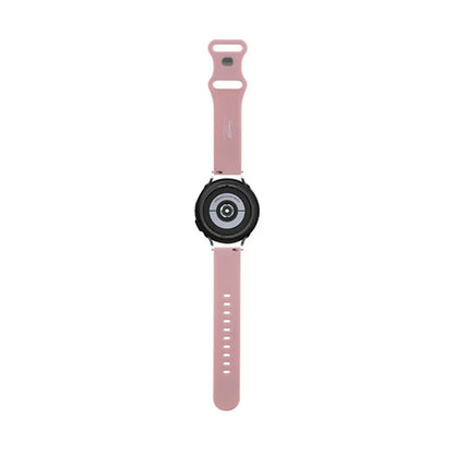 Hello Kitty Silikonas Kitty Galvutė - Universalus 20 mm išmaniojo laikrodžio dirželis (rožinis)