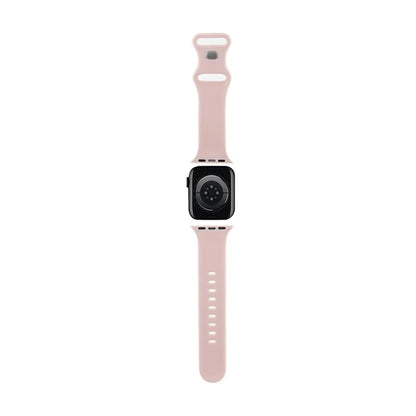 Hello Kitty silikoninės etiketės „Grafiti“ – „Apple Watch 38/40/41 mm“ dirželis (rožinis)