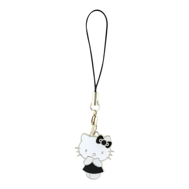 Hello Kitty telefono dirželio pakabukas Miela Kitty – telefono pakabukas (juodas)