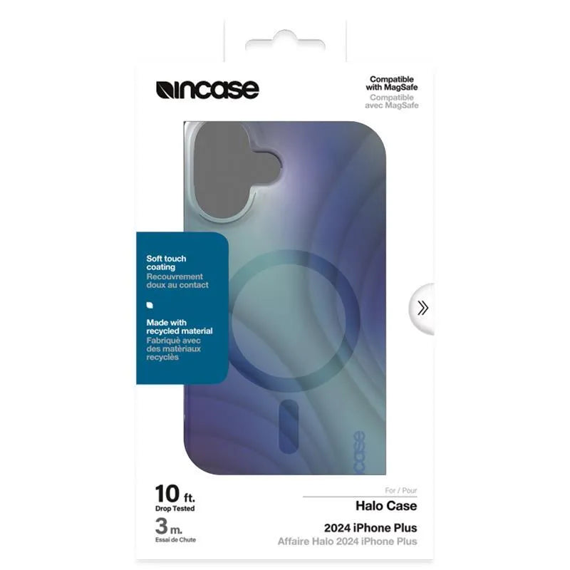 Incase Halo dėklas MagSafe – dėklas iPhone 16 Plus (Tidal Ocean)