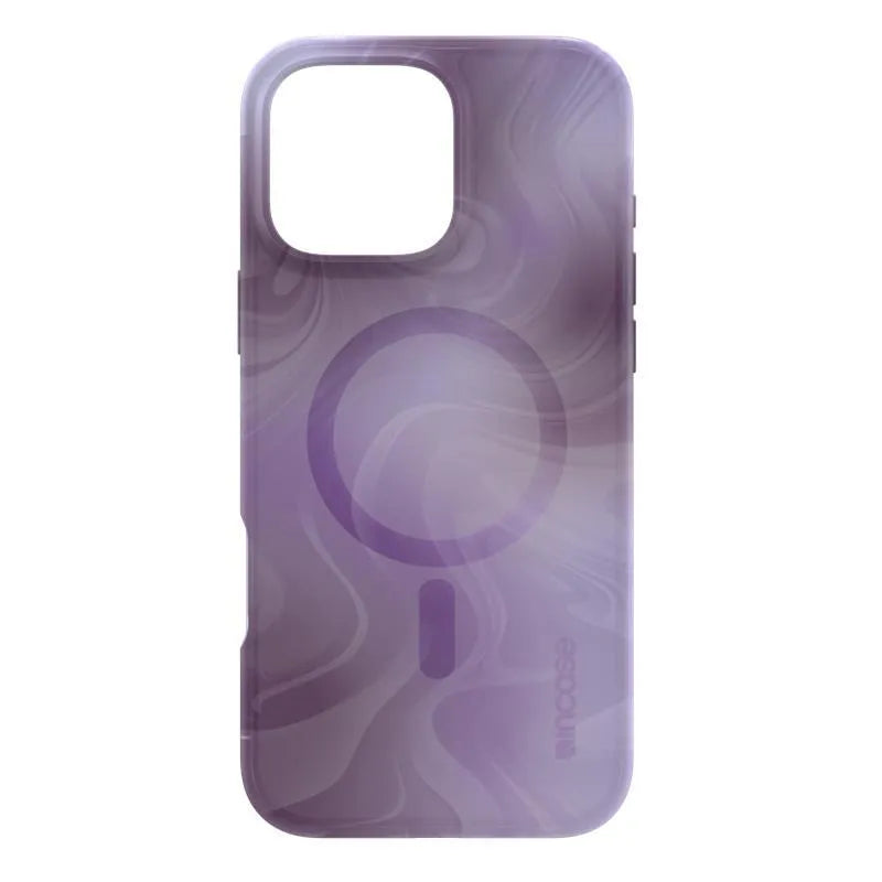 Incase Halo MagSafe dėklas – dėklas, skirtas iPhone 16 Pro Max (Oil Slick Lilac)