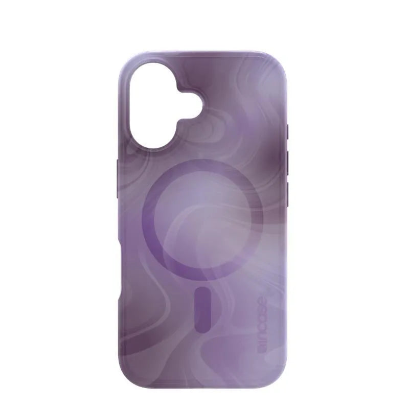 Incase Halo MagSafe dėklas – „iPhone 16“ dėklas („Oil Slick Lilac“)