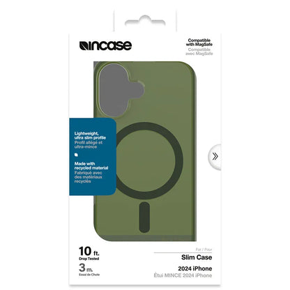 Incase Slim Case MagSafe – dėklas iPhone 16 (aukštutinio pino spalvos)