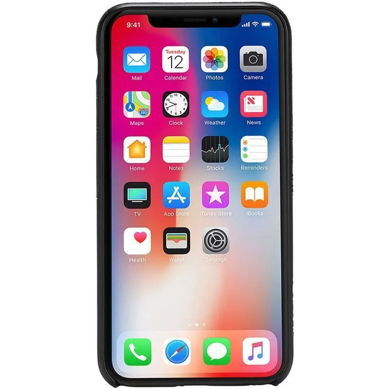 Incase Tekstūruotas Snap – dėklas, skirtas iPhone Xs Max (Juoda)