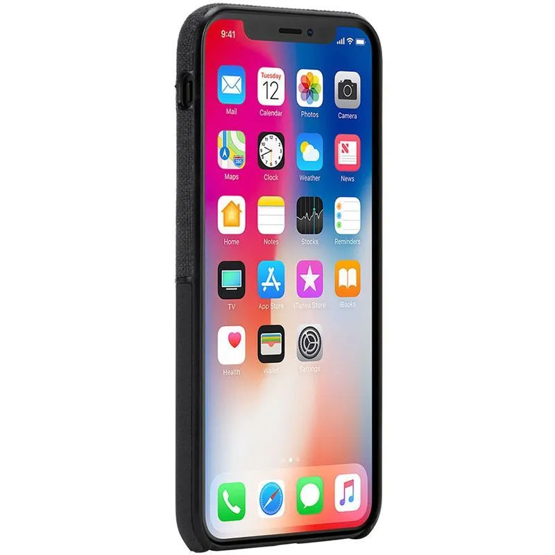 Incase Tekstūruotas Snap – dėklas, skirtas iPhone Xs Max (Juoda)