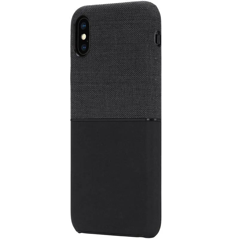 Incase Tekstūruotas Snap – dėklas, skirtas iPhone Xs Max (Juoda)