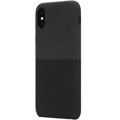 Incase Tekstūruotas Snap – dėklas, skirtas iPhone Xs Max (Juoda)