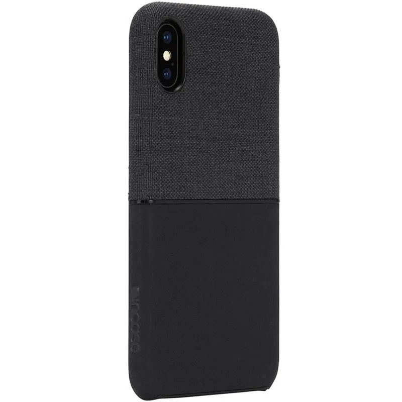 Incase Tekstūruotas Snap – dėklas, skirtas iPhone Xs Max (Juoda)