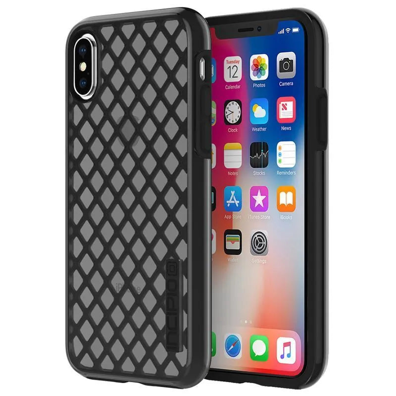 Incipio DualPro Sport – dėklas skirtas iPhone X (Juoda/Dūminė)