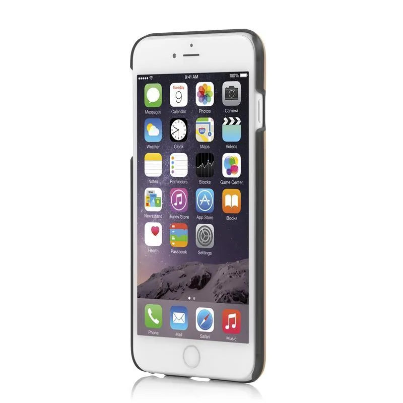 Incipio Feather SHINE dėklas, skirtas iPhone 6s Plus / iPhone 6 Plus (šviesiai aukso rožinės spalvos)