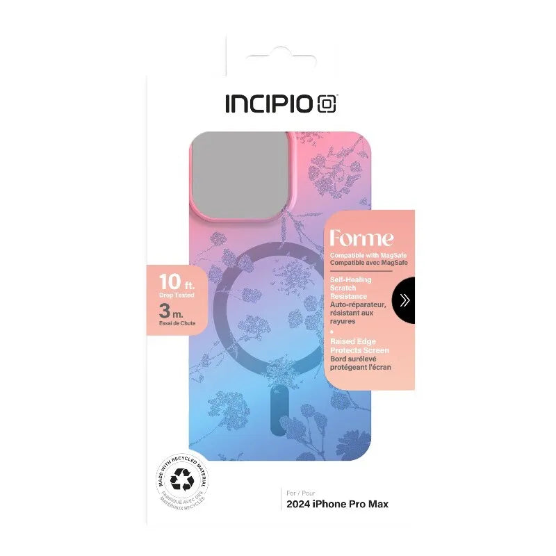 Incipio Forme MagSafe – Dėklas iPhone 16 Pro Max (Amžinasis pavasaris)
