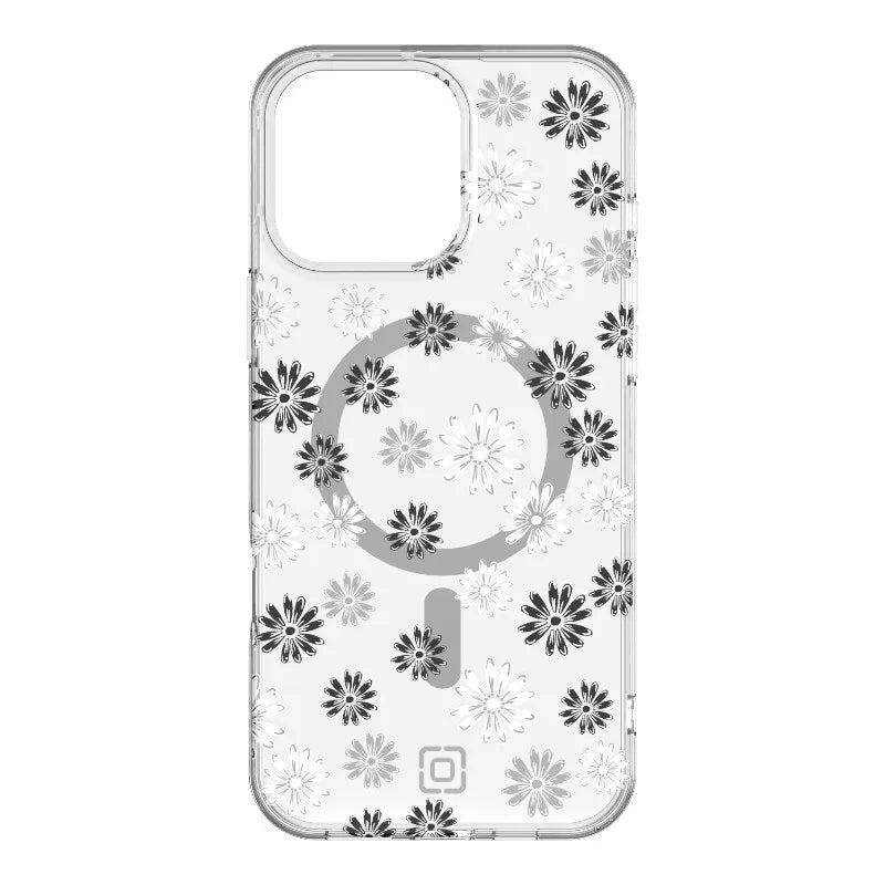 Incipio Forme MagSafe – Dėklas iPhone 16 Pro Max (Ditzy Floral Silver)