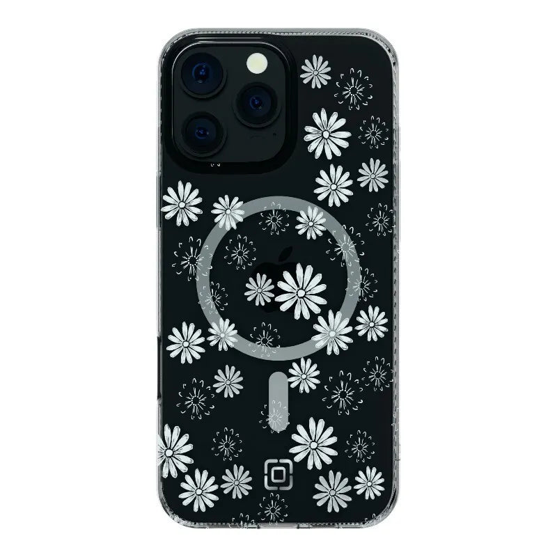 Incipio Forme MagSafe – Dėklas iPhone 16 Pro Max (Ditzy Floral Silver)