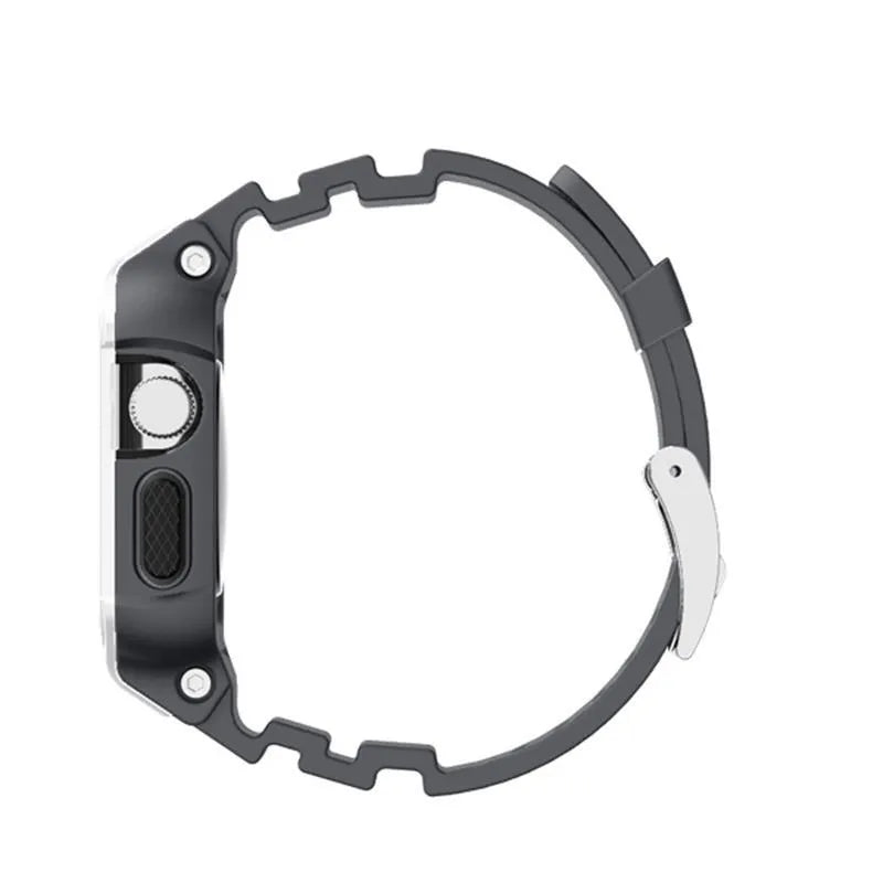 Incipio Octane juosta - šarvuota juosta, skirta „Apple Watch“ 38/40/41 mm (balta / pilka)