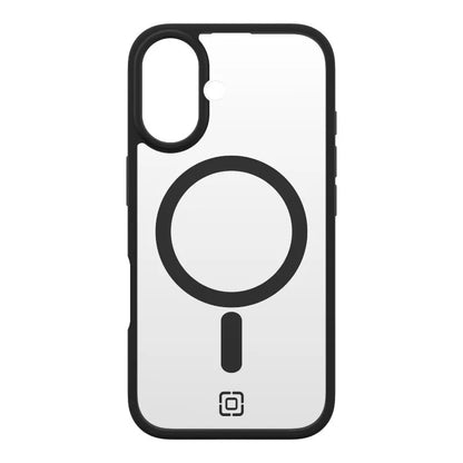 Incipio Velocity MagSafe – dėklas, skirtas „iPhone 16“ (skaidrus / juodas)