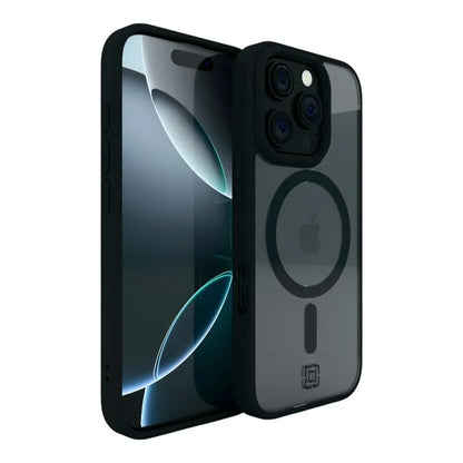 Incipio Velocity MagSafe - iPhone 16 Pro dėklas (permatomas / juodas)