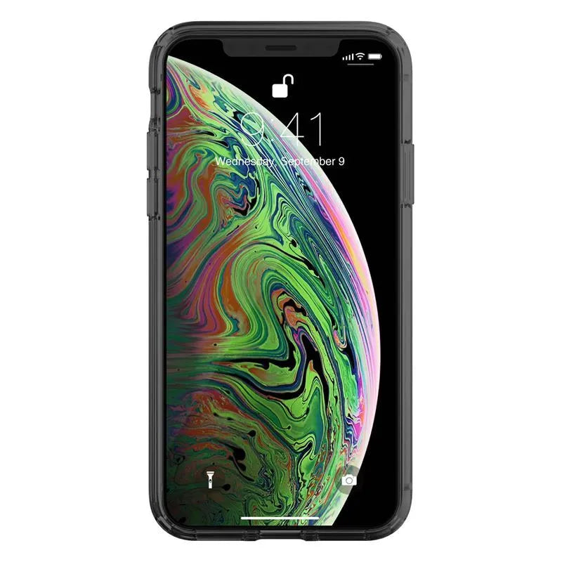 Just Mobile Tenc Air dėklas, skirtas iPhone Xs Max (krištolo juoda)