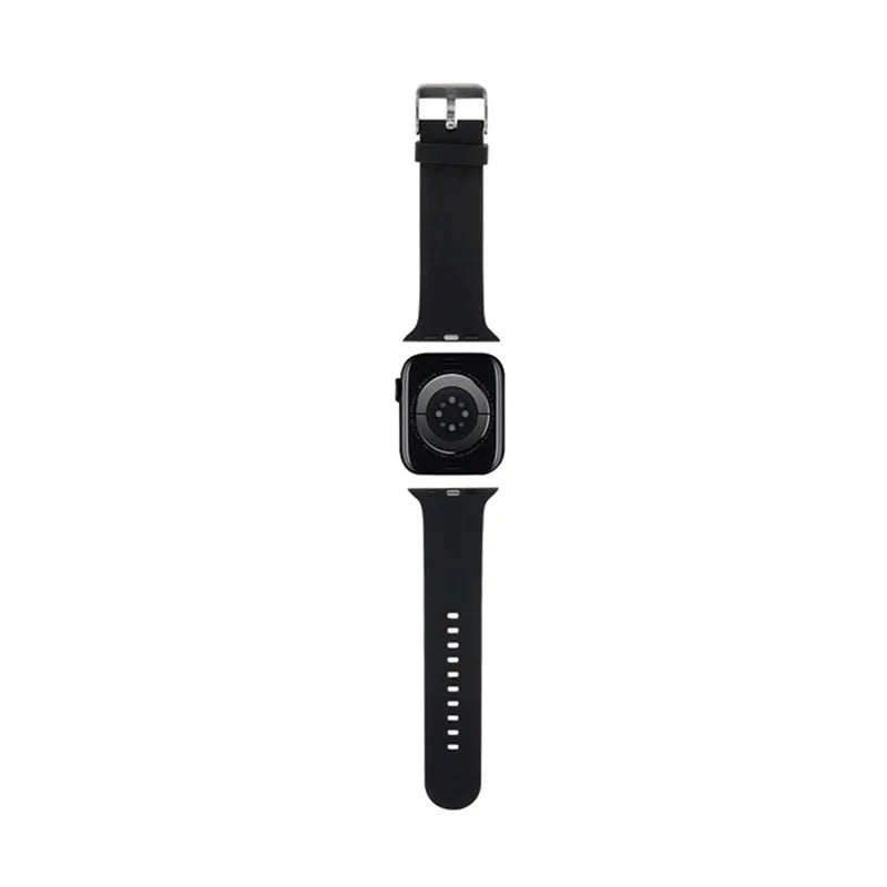 Karl Lagerfeld 3D Rubber Choupette Head NFT – „Apple Watch“ 38/40/41 mm apyrankė (juoda)