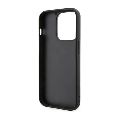 Karl Lagerfeld 3D Rubber NFT Ikonik – dėklas iPhone 14 Pro (juodas)
