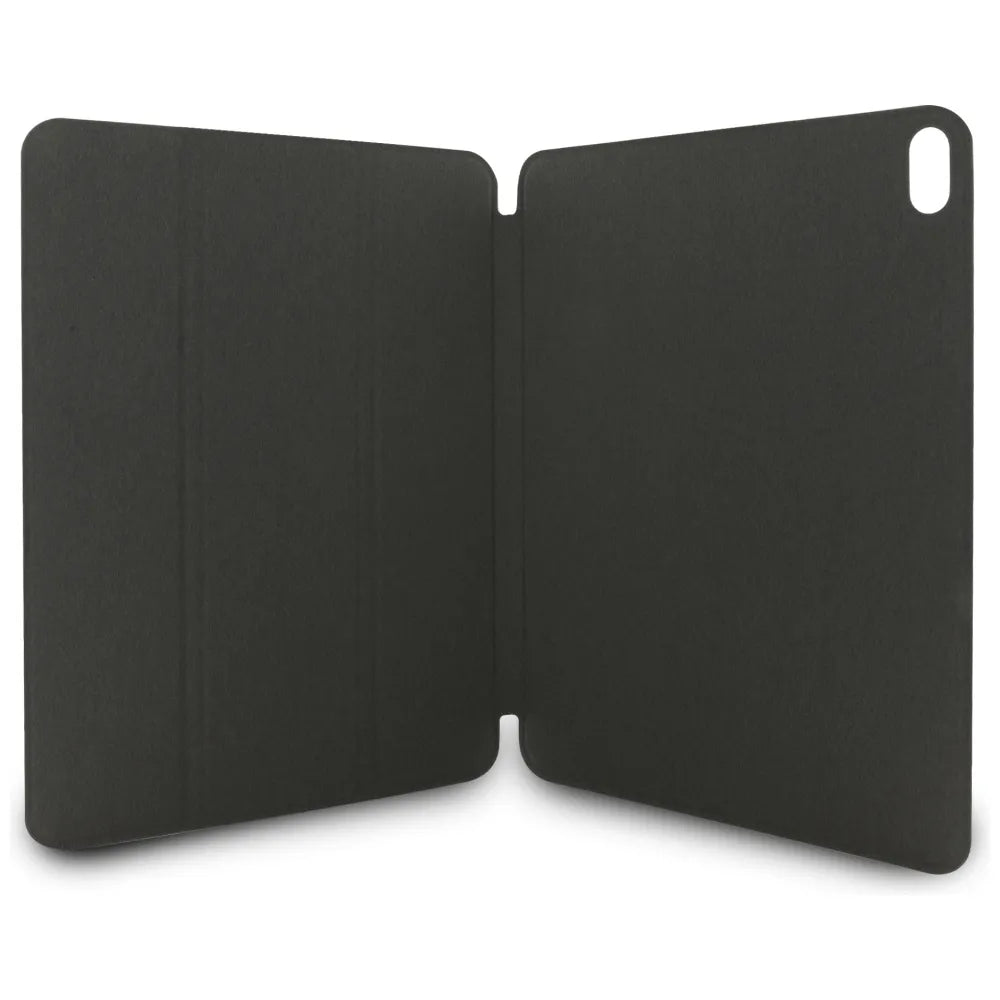 Karl Lagerfeld Book Cover Saffiano Magnetic Karl & Choupette – dėklas iPad Air 11” M3 (2025) / iPad Air 11” M2 (2024) (juodas)