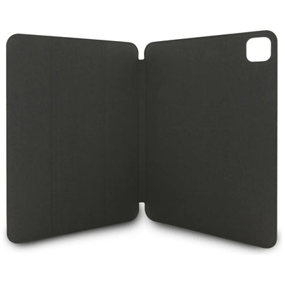 Karl Lagerfeld Book Cover Saffiano Magnetic Karl & Choupette - Dėklas iPad Pro 11" M4 (2024) (juodas)