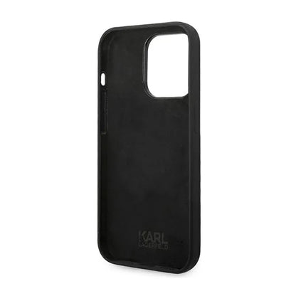 Karl Lagerfeld Choupette Body – dėklas, skirtas iPhone 14 Pro Max (juodas)