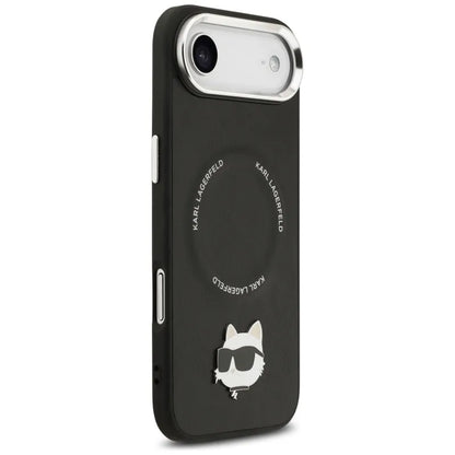 Karl Lagerfeld Choupette Smeigtukas MagSafe - Dėklas iPhone Air (juodas)