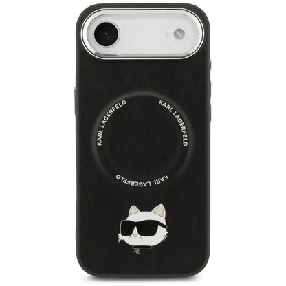 Karl Lagerfeld Choupette Smeigtukas MagSafe - Dėklas iPhone Air (juodas)