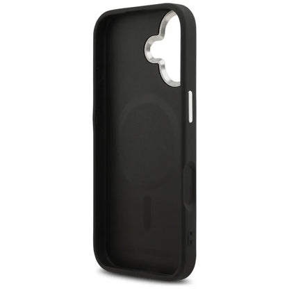 Karl Lagerfeld Choupette Smeigtuko MagSafe Dėklas iPhone 17 (juodas)