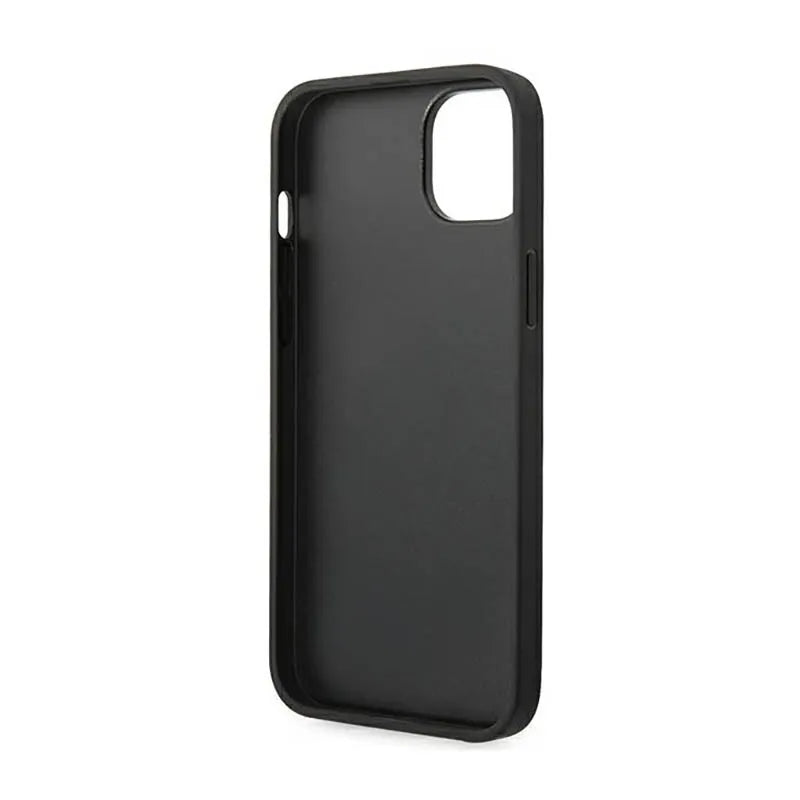 Karl Lagerfeld Glitter Flakes Ikonik – Dėklas iPhone 14 Plus (Sidabrinis)