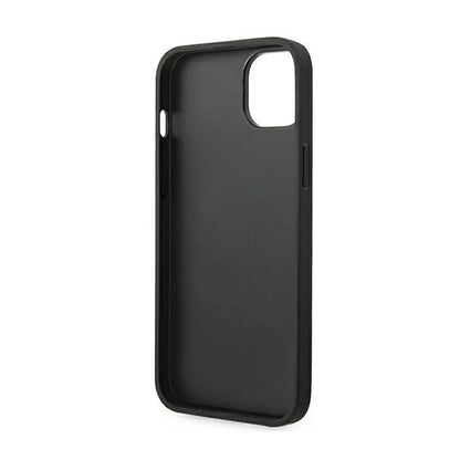 Karl Lagerfeld Glitter Flakes Ikonik – Dėklas iPhone 14 Plus (Sidabrinis)