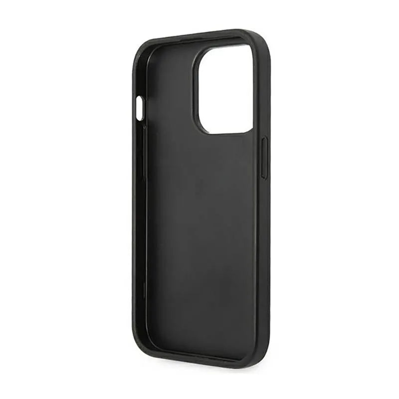 Karl Lagerfeld Glitter Flakes Ikonik – dėklas skirtas iPhone 14 Pro Max (sidabrinis)