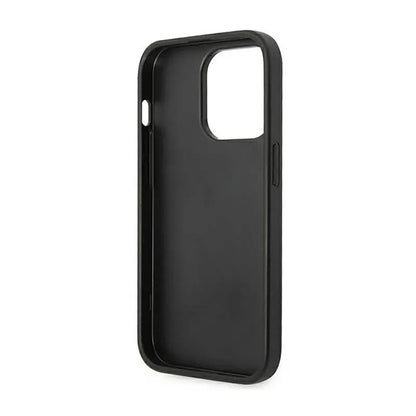 Karl Lagerfeld Glitter Flakes Ikonik – dėklas skirtas iPhone 14 Pro Max (sidabrinis)