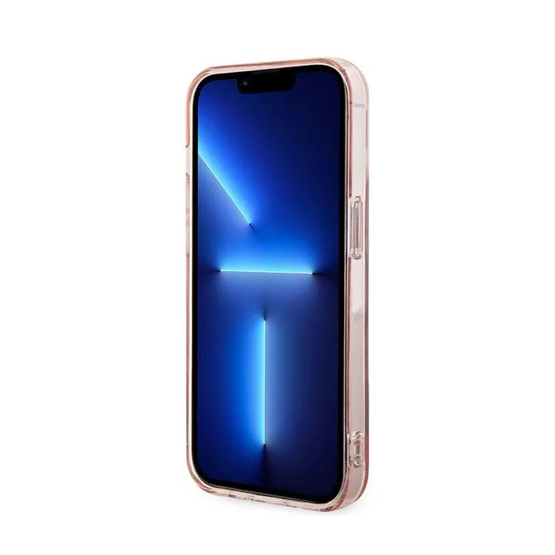 Karl Lagerfeld IML Choupette MagSafe – dėklas iPhone 14 Pro Max (rožinis)