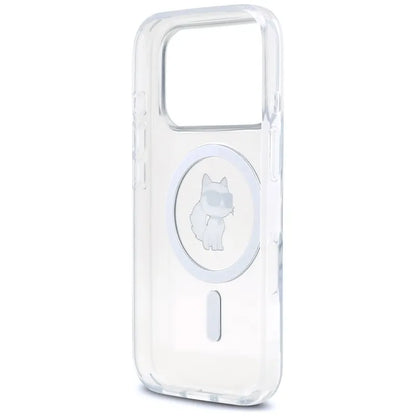 Karl Lagerfeld IML Choupette MagSafe - Dėklas, skirtas iPhone 17 Pro Max (skaidrus)