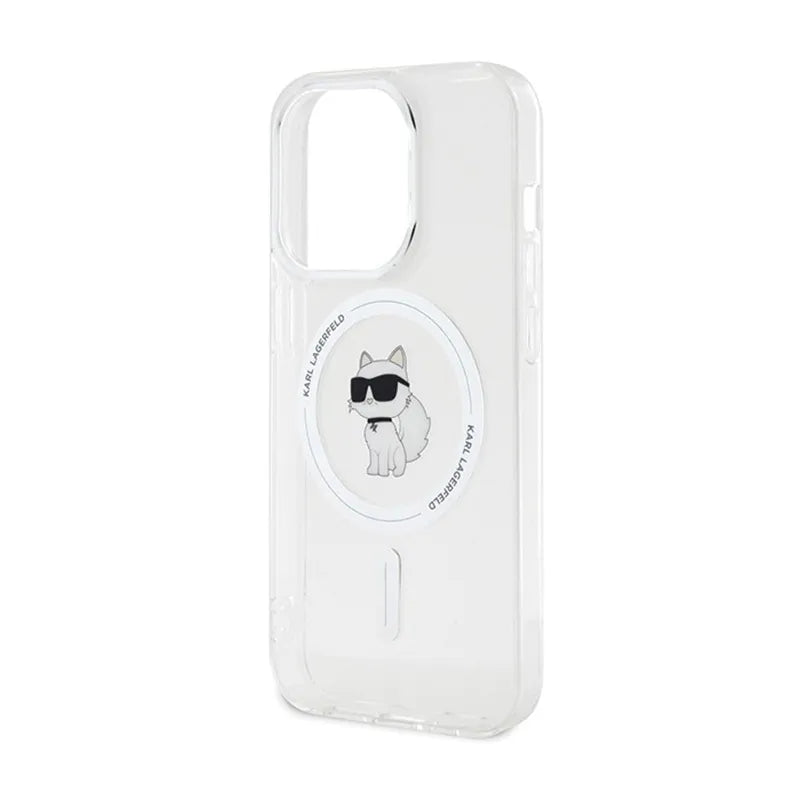 Karl Lagerfeld IML Choupette MagSafe – iPhone 14 Pro Max dėklas (skaidrus)