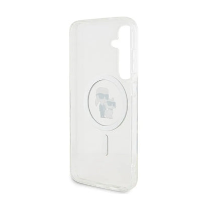 Karl Lagerfeld IML Karl & Choupette MagSafe – Samsung Galaxy S24 dėklas (permatomas)