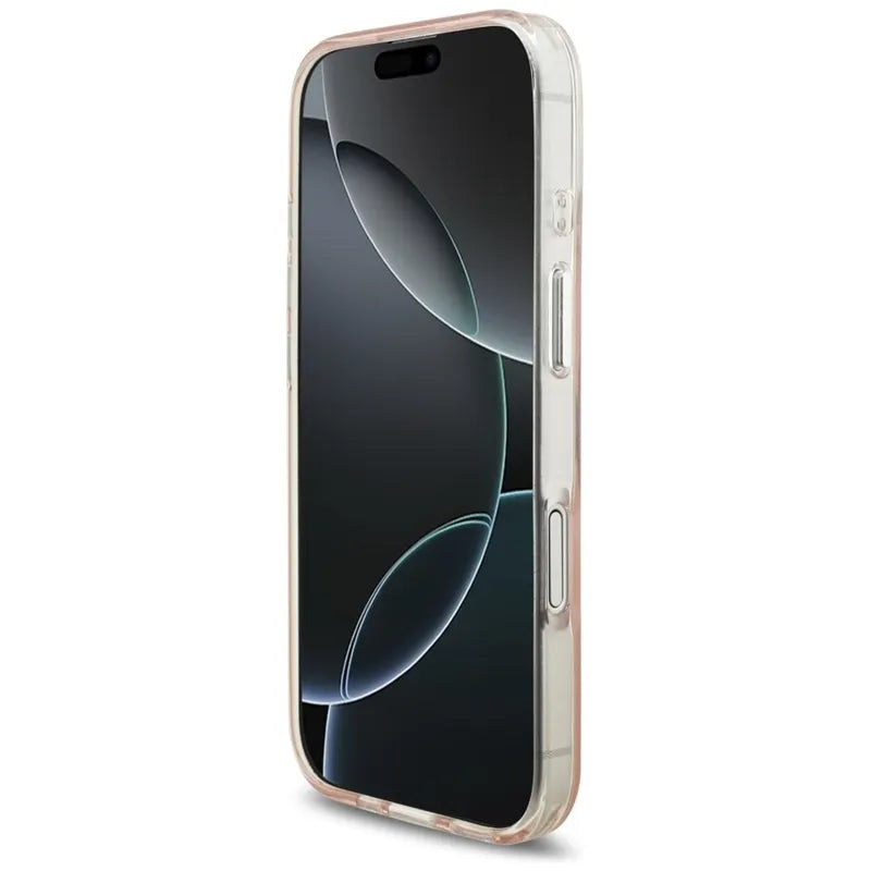 Karl Lagerfeld IML Karl RSG Logo MagSafe - Dėklas, skirtas iPhone 17 (rožinis)