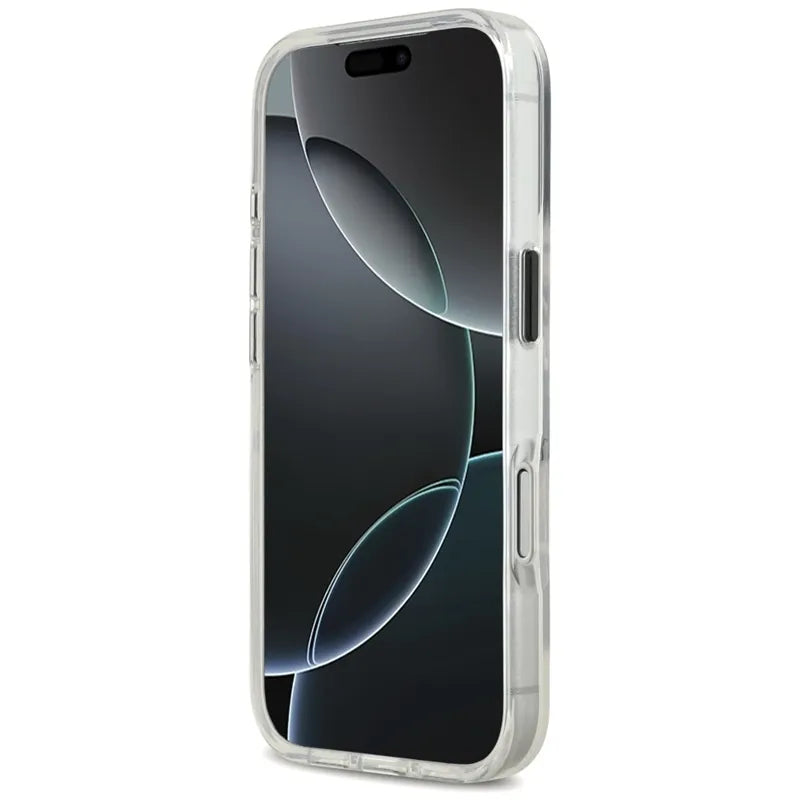 Karl Lagerfeld IML Karl Sketch Logo MagSafe dėklas iPhone 17 Pro (Skaidrus)