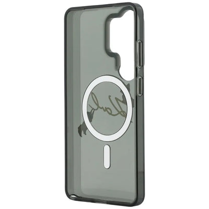 Karl Lagerfeld IML KC Script MagSafe - Samsung Galaxy S26 Ultra dėklas (juodas)