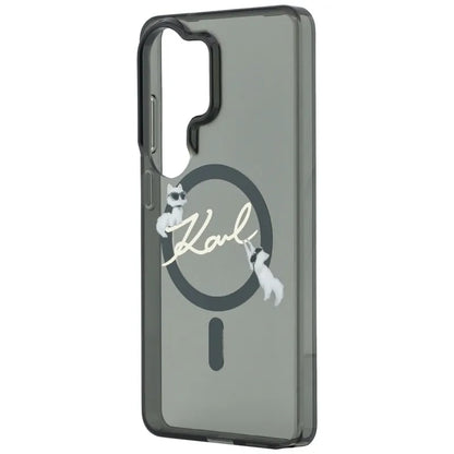 Karl Lagerfeld IML KC Script MagSafe - Samsung Galaxy S26 Ultra dėklas (juodas)
