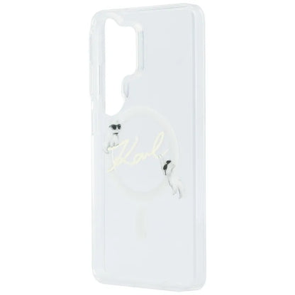 Karl Lagerfeld IML KC Script MagSafe - Samsung Galaxy S26 Ultra dėklas (Skaidrus)