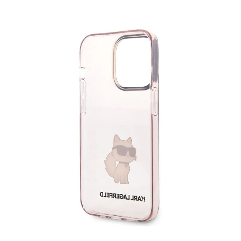 Karl Lagerfeld IML NFT Choupette – Dėklas iPhone 14 Pro Max (rožinis)