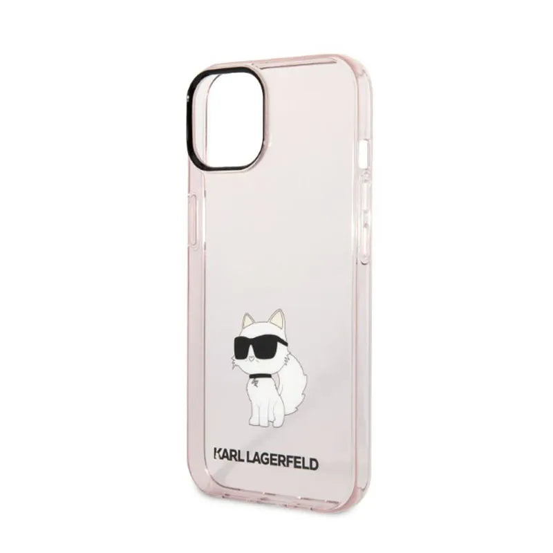 Karl Lagerfeld IML NFT Choupette - dėklas skirtas iPhone 14 Plus (rožinis)