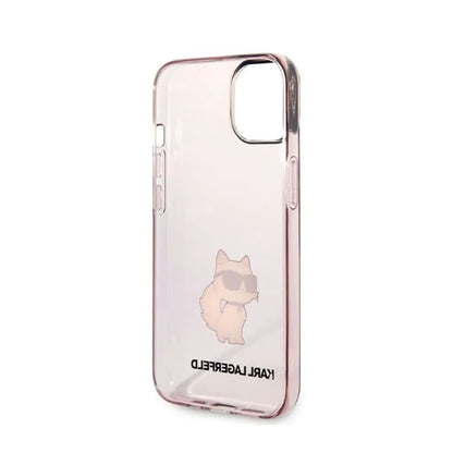 Karl Lagerfeld IML NFT Choupette - dėklas skirtas iPhone 14 Plus (rožinis)