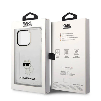 Karl Lagerfeld IML NFT Choupette – dėklas, skirtas iPhone 14 Pro Max (skaidrus)