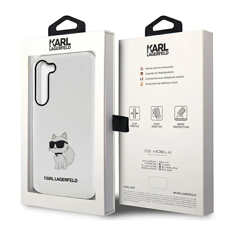 Karl Lagerfeld IML NFT Choupette – dėklas, skirtas „Samsung Galaxy S23+“ (permatomas)