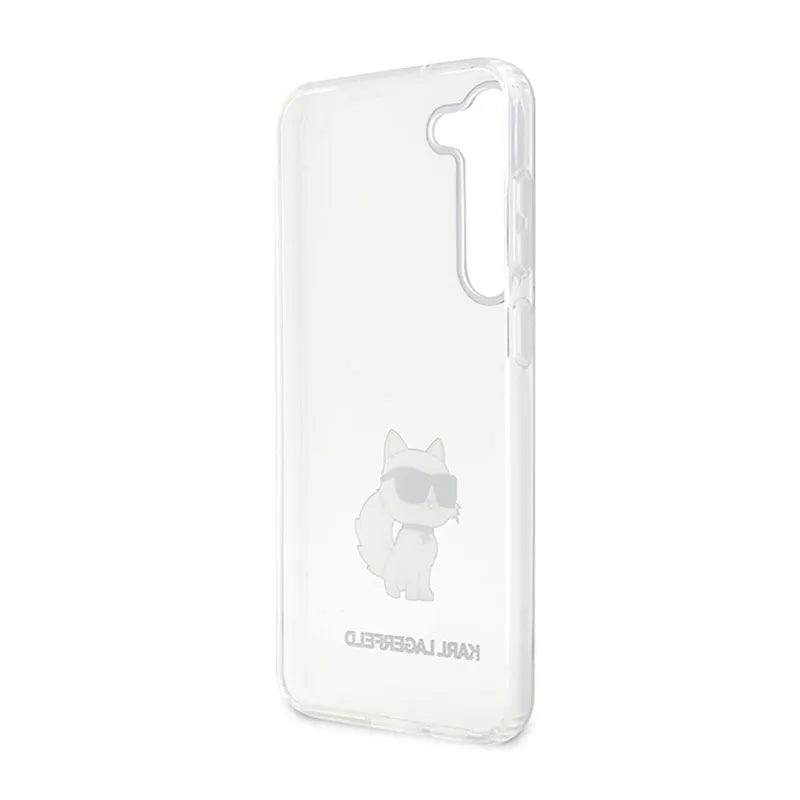 Karl Lagerfeld IML NFT Choupette – dėklas, skirtas Samsung Galaxy S23 (skaidrus)