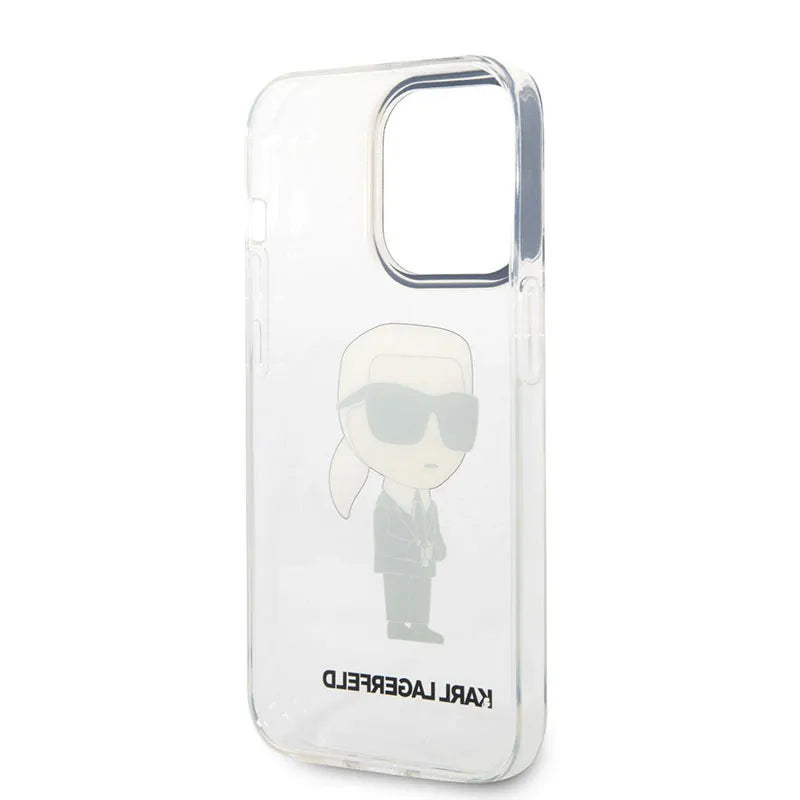 Karl Lagerfeld IML NFT Ikonik – dėklas, skirtas iPhone 14 Pro (skaidrus)